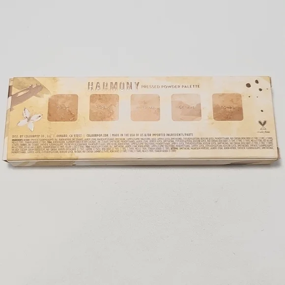 ColourPop Harmony Eyeshadow Or Pressed Powder Palette Copper Creme Shimmer Matte - Picture 2 of 5